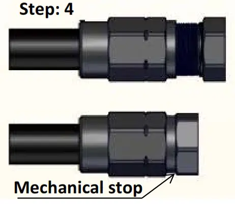 Cabelcon TL244 TrueLock Connector - Step2