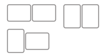 ergotron 45-509-224 LX Multi Monitor Arm Configurations - 1