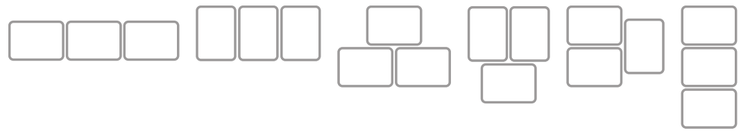 ergotron 45-509-224 LX Multi Monitor Arm Configurations - 10