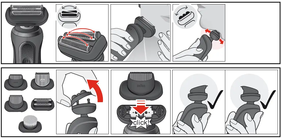 BRAUN Type 5762 Wet and Dry Men's Shaver-19