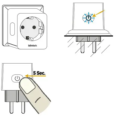 idinio 140137 Smart Plug - installation 2