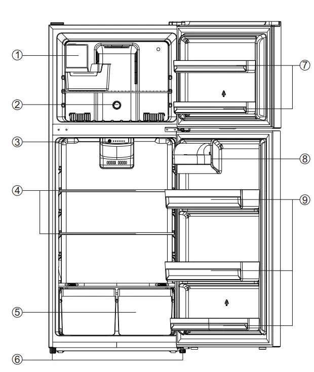 Avanti-FF18B-Series-Frost-Free-Refrigerator-1
