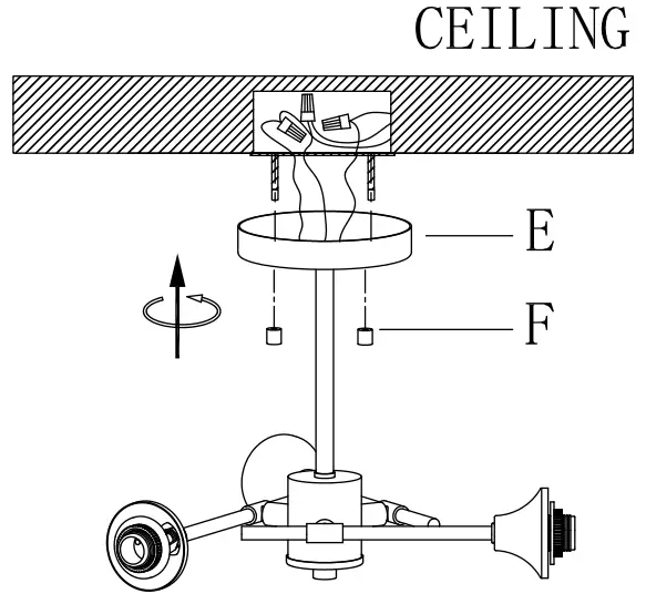 Uolfin 4806467 3-Light Polished Gold Chandelier Ceiling Light with Open Clear Seeded Glass Shades - Fig 9