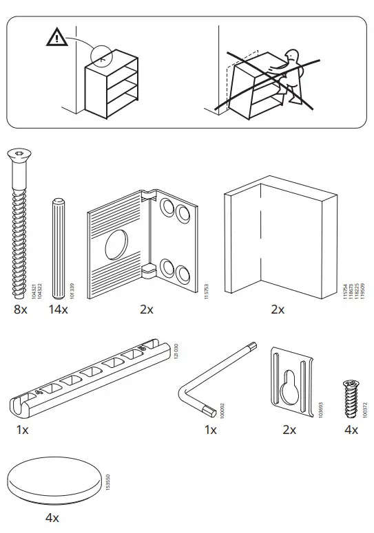 IKEA KALLAX Shelving Unit 77x77cm - 3