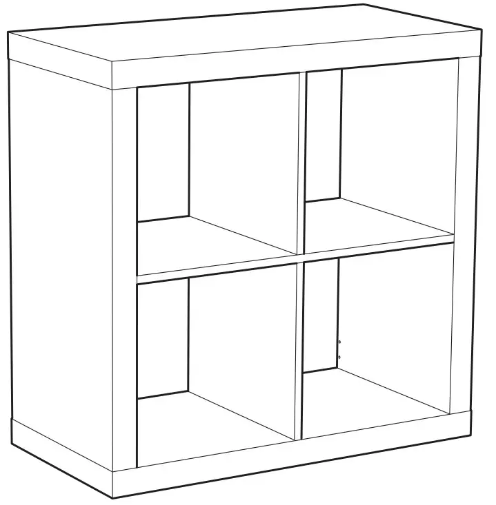 IKEA KALLAX Shelving Unit 77x77cm
