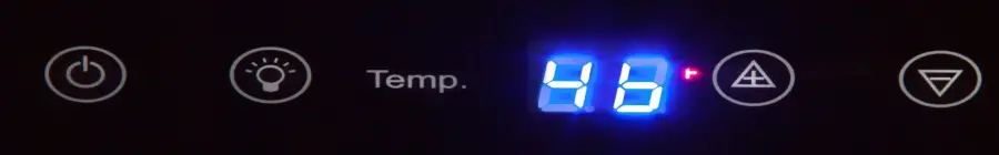 Whynter BWR-541STS 24 Built-In Stainless Steel 54 Bottle Wine Refrigerator Cooler - PANEL GUIDE