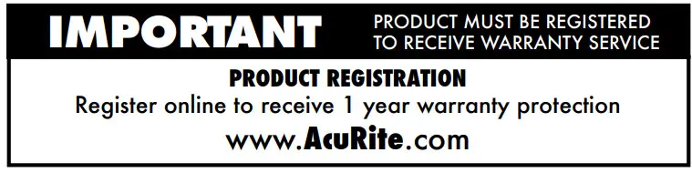 AcuRite 02074 Weather Station - IMPORTANT