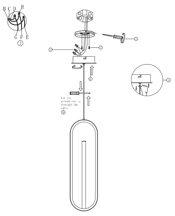 EUROfase 37038 LED Pendant 1