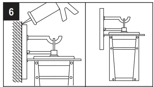 allen plus roth JTX1691A, JTX1691A GRY Outdoor Wall Lantern - fig11