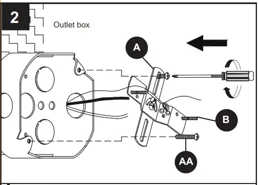 allen plus roth JTX1691A, JTX1691A GRY Outdoor Wall Lantern - fig6