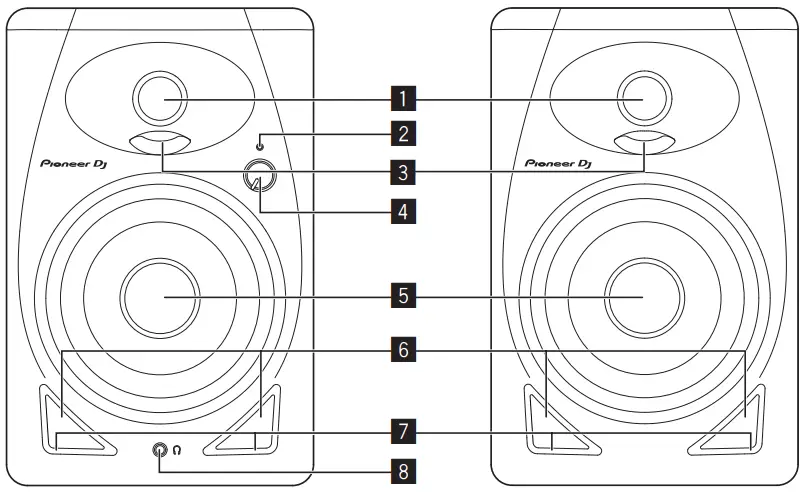 Pioneer-DJ-DM-40D-Active-Monitor-Speaker-1