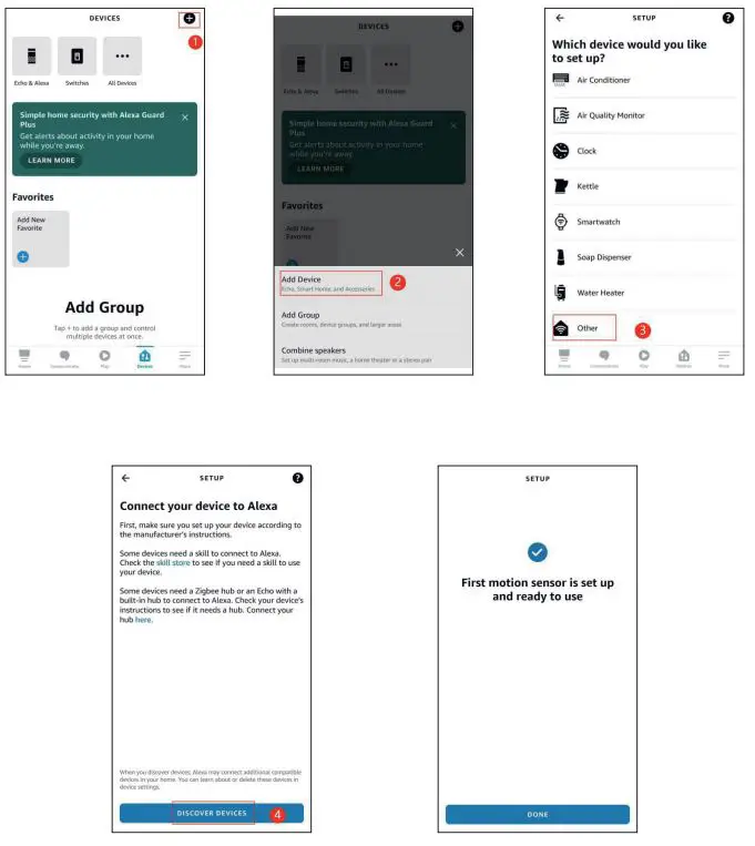 THIRDREALITY 3RSB22BZ Smart Button User Guide - Ask Alexa to discover devices