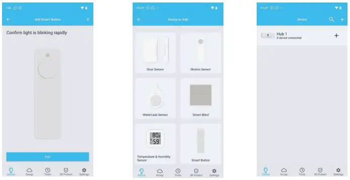 THIRDREALITY 3RSB22BZ Smart Button User Guide - Open Third Reality App