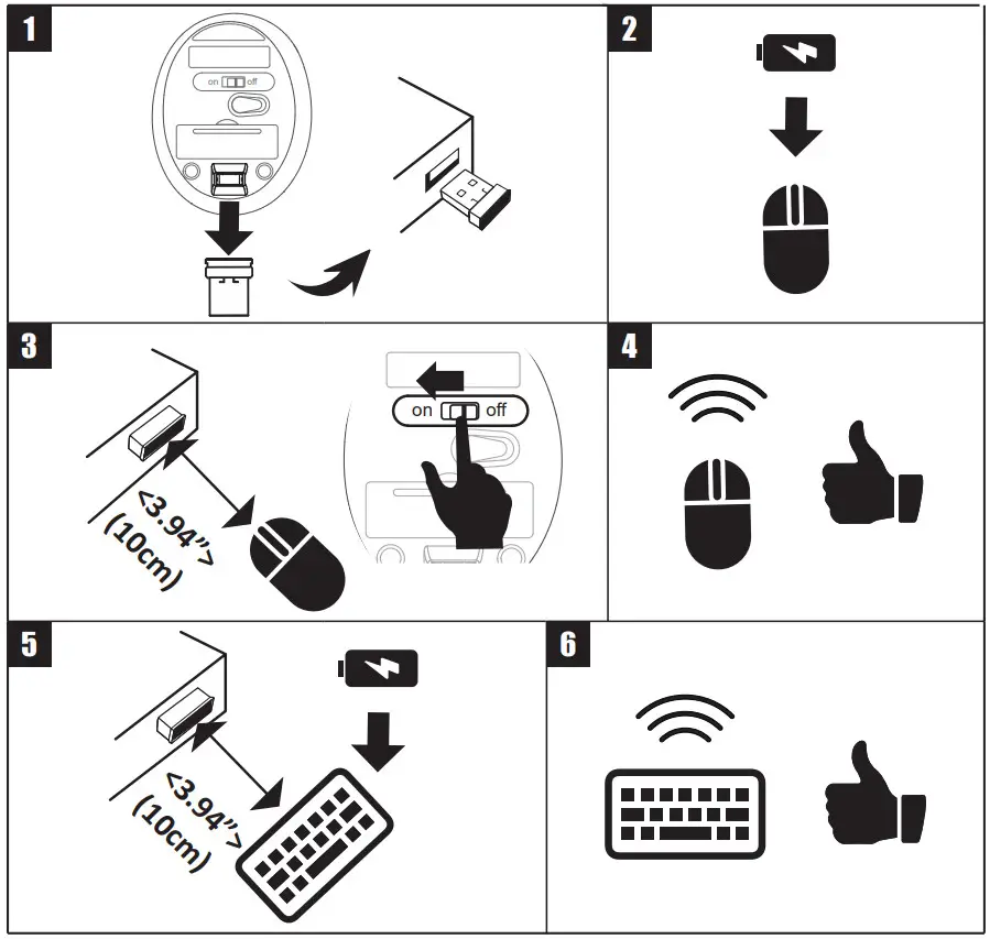 perixx PERIDUO 713 Wireless Mini Keyboard - How to connect