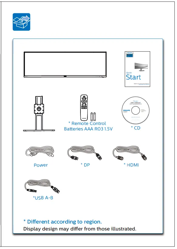 PHILIPS 498P9 Brilliance High Performance QHD Display -- 6