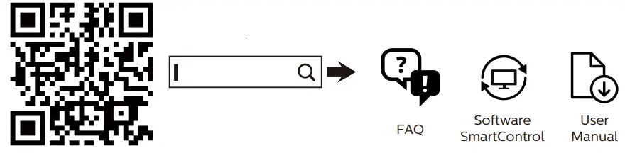 PHILIPS 498P9 Brilliance High Performance QHD Display -- QR