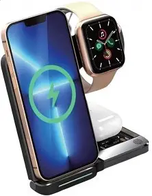 Shenzhen Mengzheng Technology Co B32 Three-In-One Wireless Charger