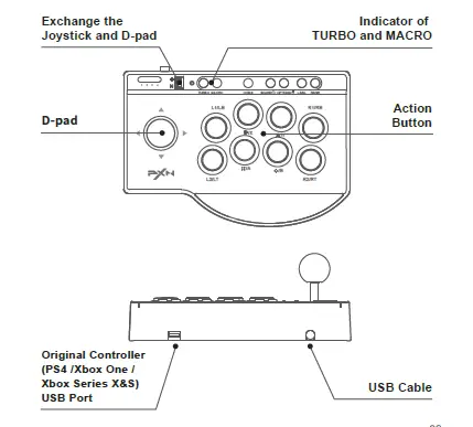 PXN-0082-Arcade-Fight-Stick-1