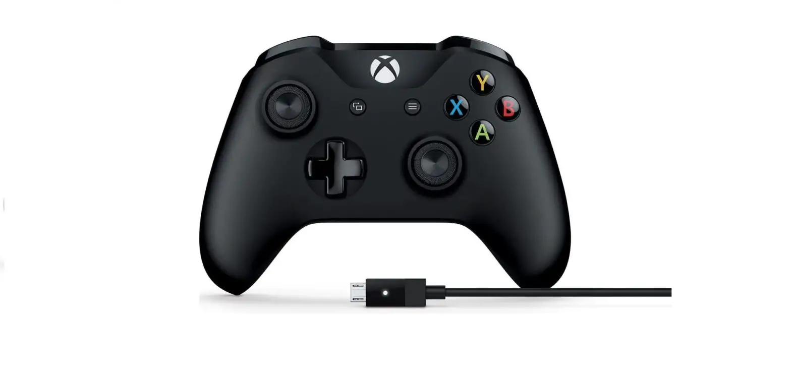Xbox Microsoft 4n6-00001 Xbox Controller + Cable For Windows User Guide