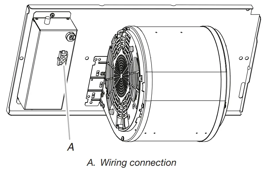 KitchenAid KVWC958KSS 48 Inch Commercial Style Wall Mount Range Hood - Fig 13