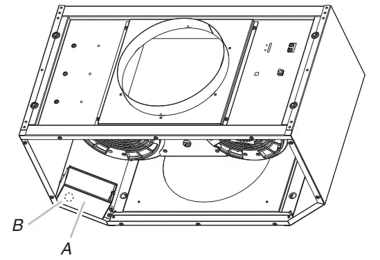 KitchenAid KVWC958KSS 48 Inch Commercial Style Wall Mount Range Hood - Fig 22