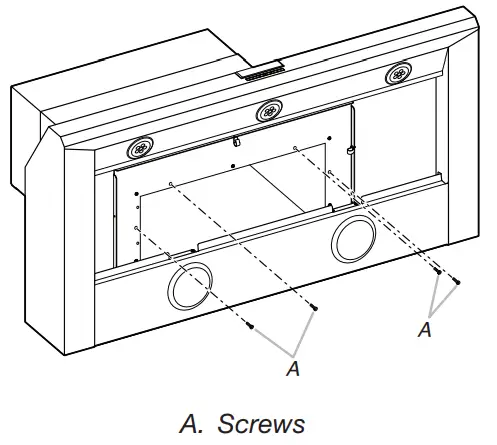 KitchenAid KVWC958KSS 48 Inch Commercial Style Wall Mount Range Hood - Fig 29