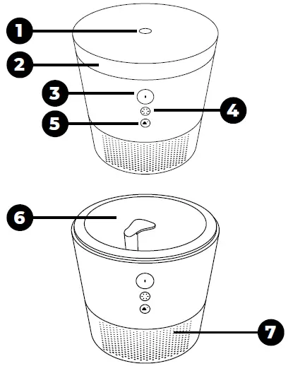 SIGURO SGR-AD-M500W Ultrasonic Aroma Diffuser 1