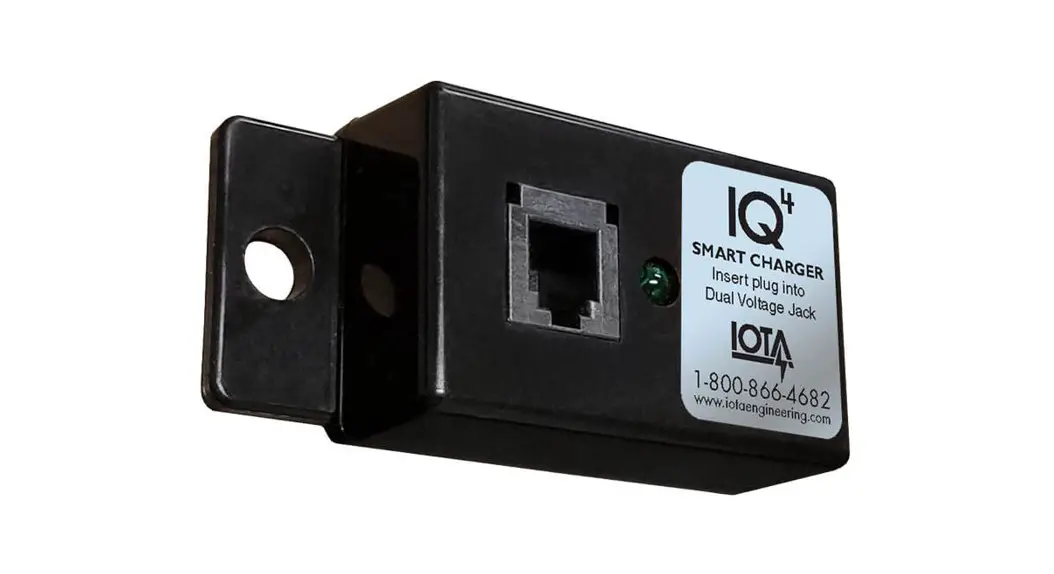 Iota Iq4 Smart Charge Controller Owner's Manual