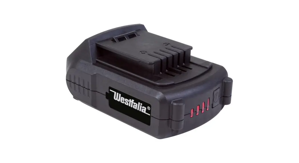 Westfalia 948962 18 V Li-ion Battery Instructions Westfalia 948962 18 V Li-ion Battery Instructions