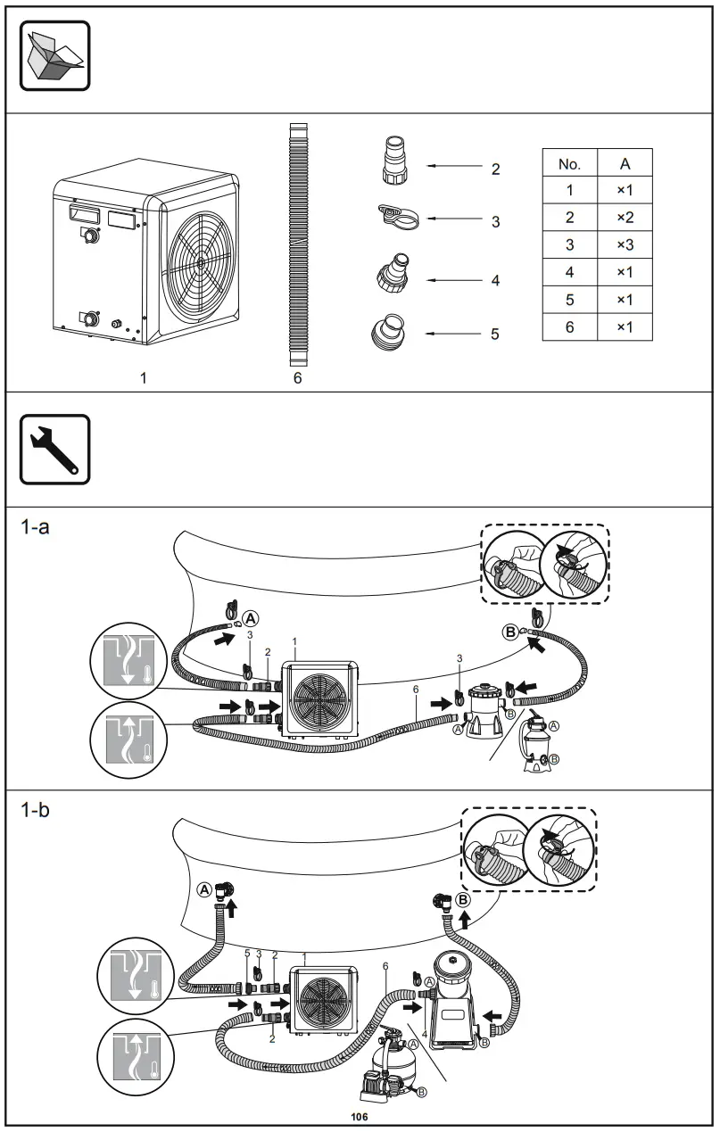 Bestway 58748 Flowclear Air Energy Heat Pump - fig 5
