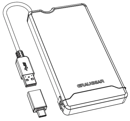 GRAUGEAR G-2503-AC USB 3.0 Enclosure