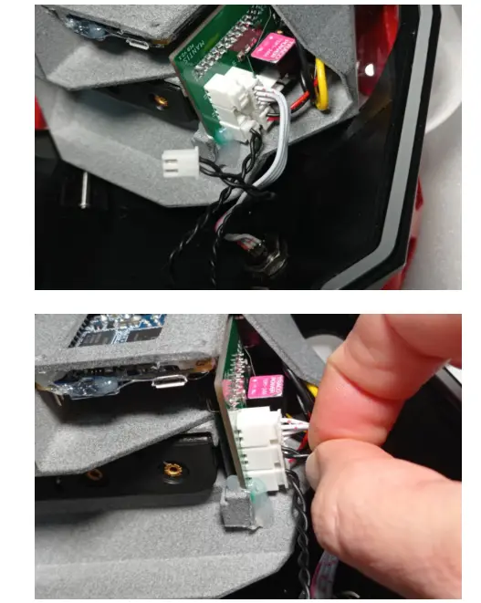 MANTIS INSTA360 PRO Button Connection Verification - connector