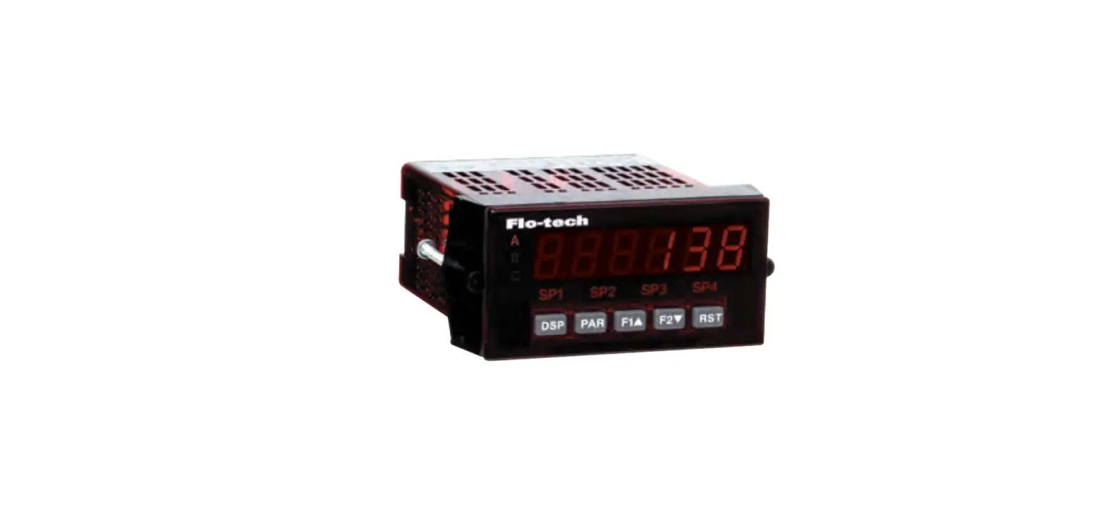 Flo-tech F6600 Series Rate Counter Digital Display Owner's Manual Flo-tech F6600 Series Rate Counter Digital Display Owner's Manual