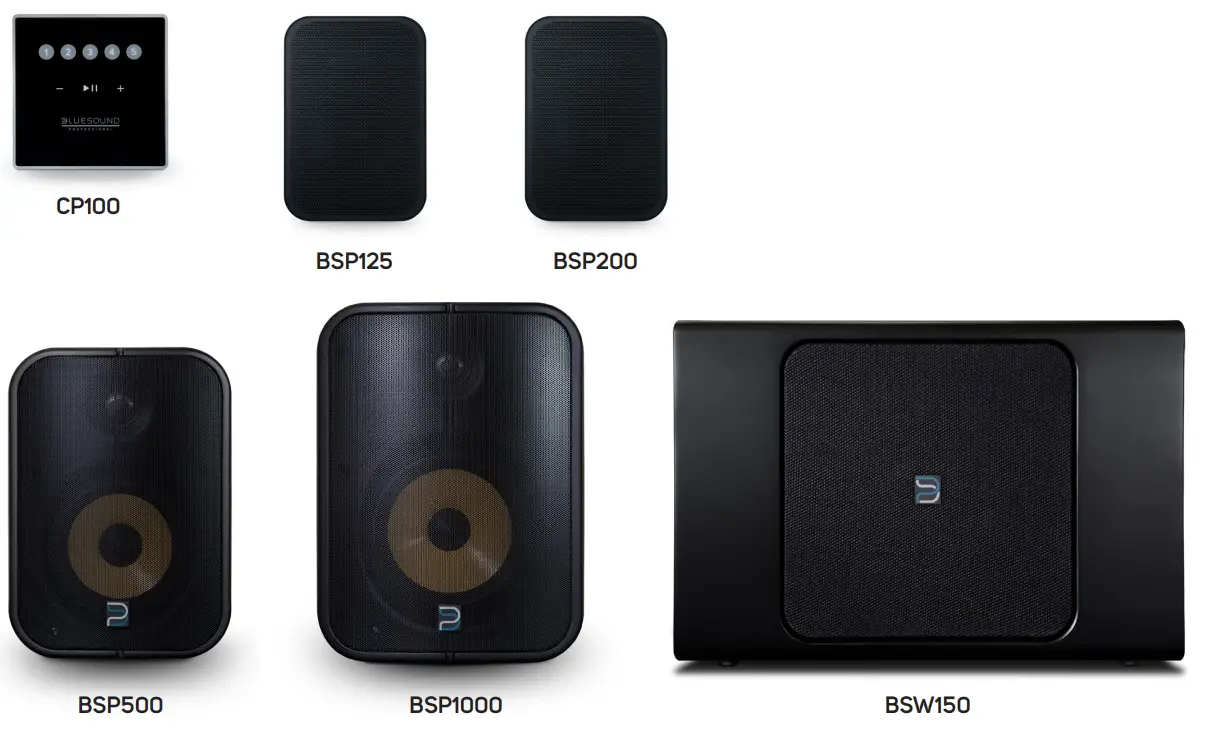 BLUESOUND PROFESSIONAL B100S 1-Zone Network Music Player - Fig 5