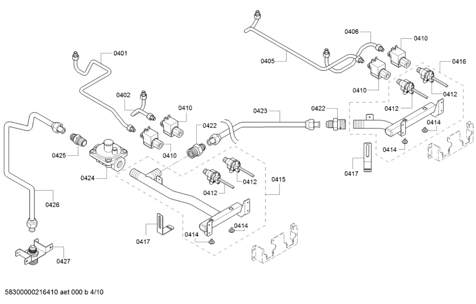 Thermador PRD364WDGU-1 Dual Fuel Professional Range - Figure 4