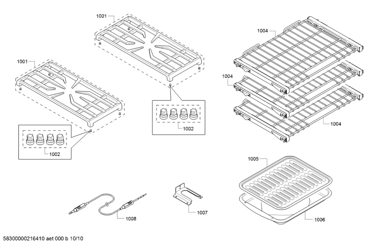 Thermador PRD364WDGU-1 Dual Fuel Professional Range - Figure 9