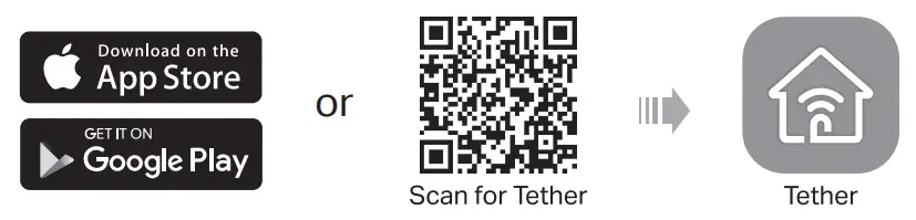 tp-link Archer MR600 Wireless 4G LTE Router - TP-Link Tether app