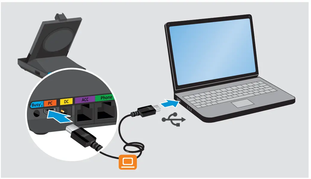 EPOS SDW 5000 Series Base Station for Wireless Headset - EPOS SDW 5000 Series Base Station for Wireless Headset- connecting pc