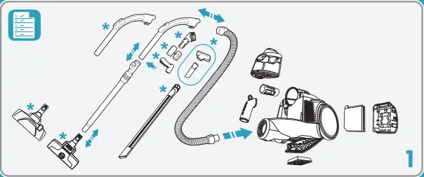 AEG AL61C2ECO 6000 Bagless Cylinder-