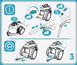 AEG AL61C2ECO 6000 Bagless Cylinder-2