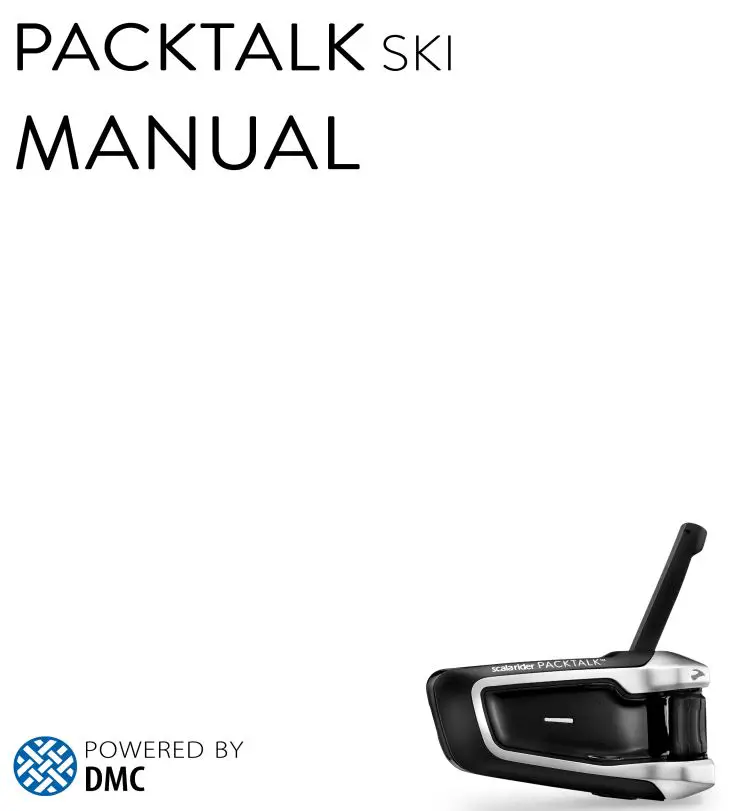cardo PACKTALK SKI User Manual