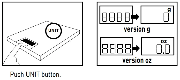 HENDI 580226 Kitchen Scale - Mode