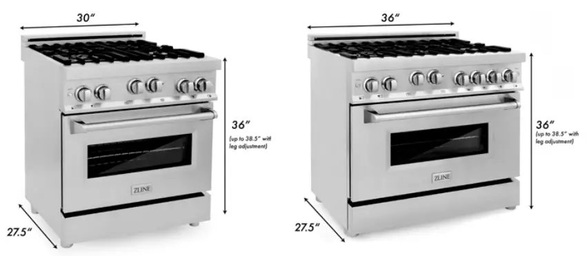 ZLINE ALL GAS RANGE - INSTALLATION