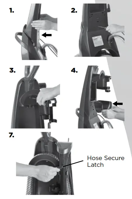 Bissell 8930, 9200, 9300 Series Proheat 2X User - Assembly