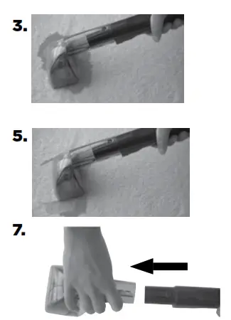 Bissell 8930, 9200, 9300 Series Proheat 2X User - Deep Reach tool attachment