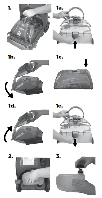Bissell 8930, 9200, 9300 Series Proheat 2X User - carpet cleaning