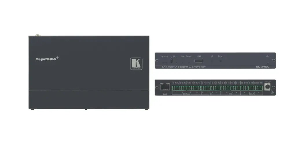 Kramer Sl-240c Room Controller User Manual Kramer Sl-240c Room Controller User Manual