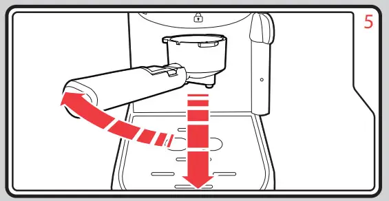 morphy richards 172020 Espresso Coffee Machine - Preheating5