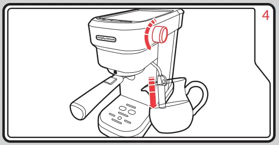 morphy richards 172020 Espresso Coffee Machine - Priming4