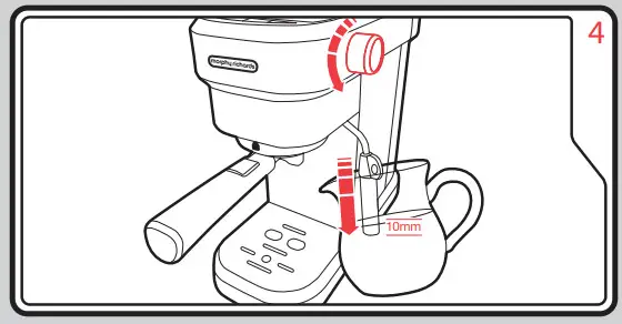 morphy richards 172020 Espresso Coffee Machine - Steam4